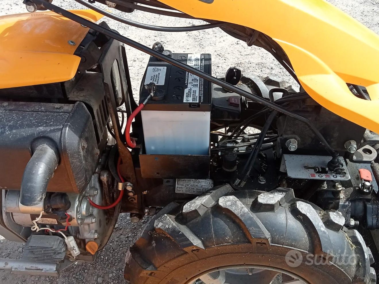 motocoltivatore pasquali 14 cv diesel