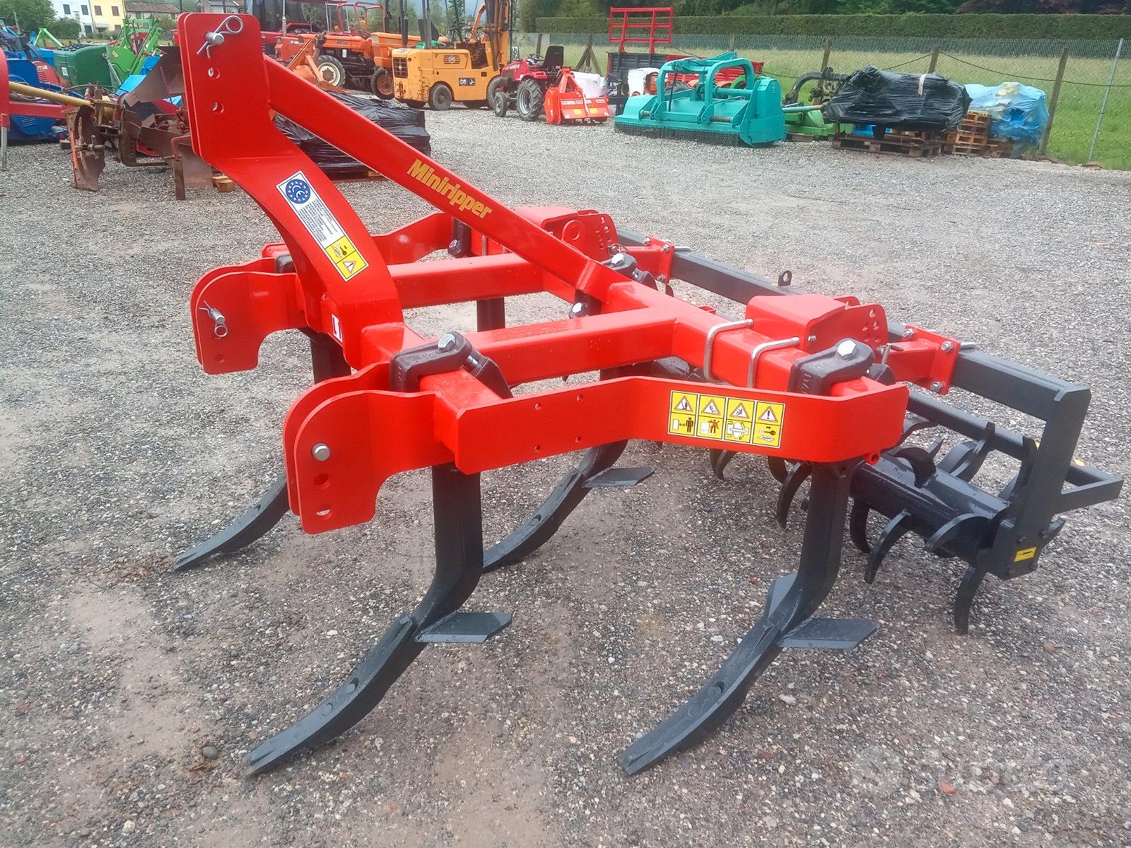 Mini Ripper F.C.R. 180 cm con Rullo -NUOVO - Trattori Pellegrini