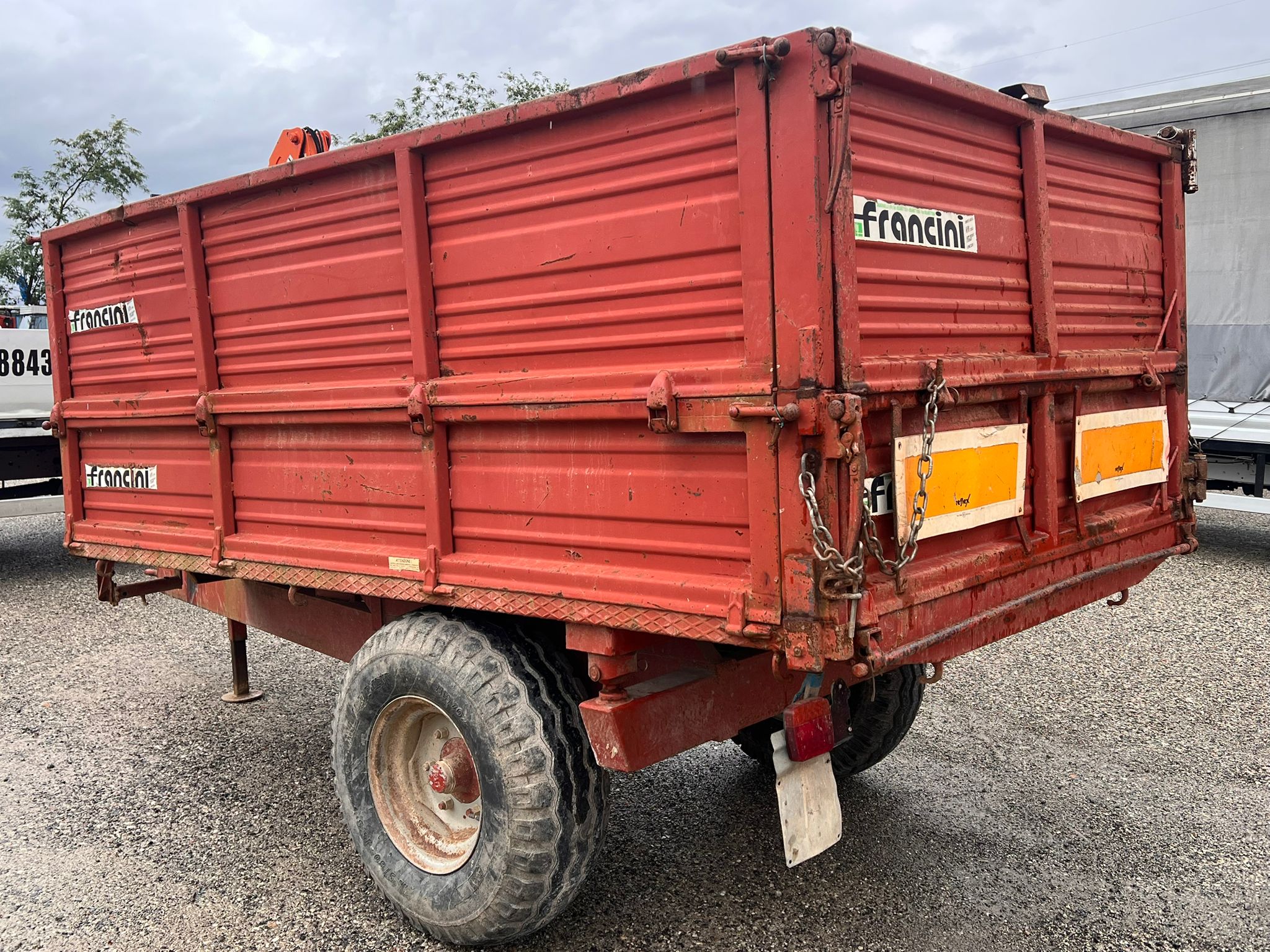 Rimorchio FRANCINI F 65 - Trattori Pellegrini