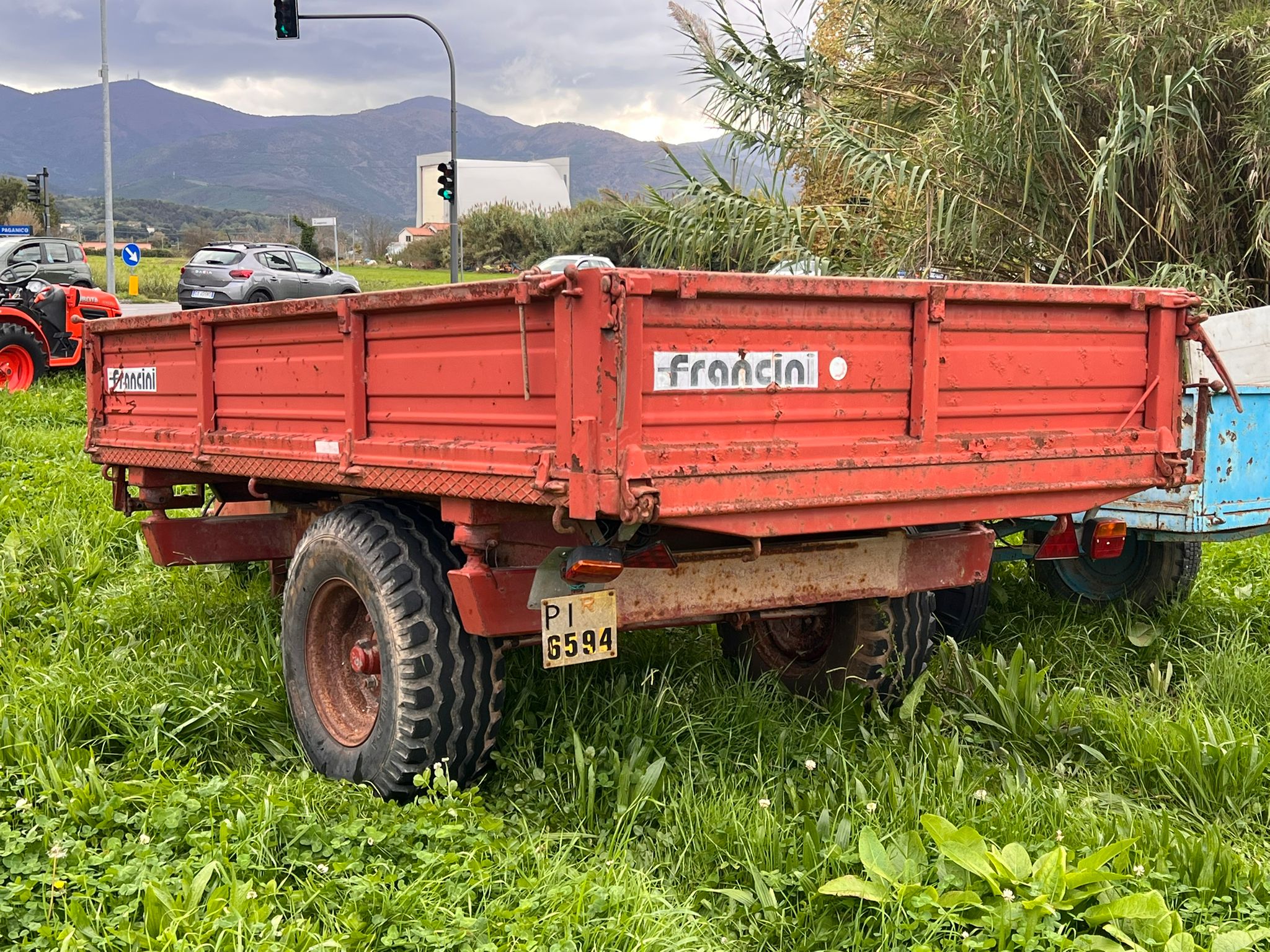 Rimorchio FRANCINI 50 Q.li - Trattori Pellegrini
